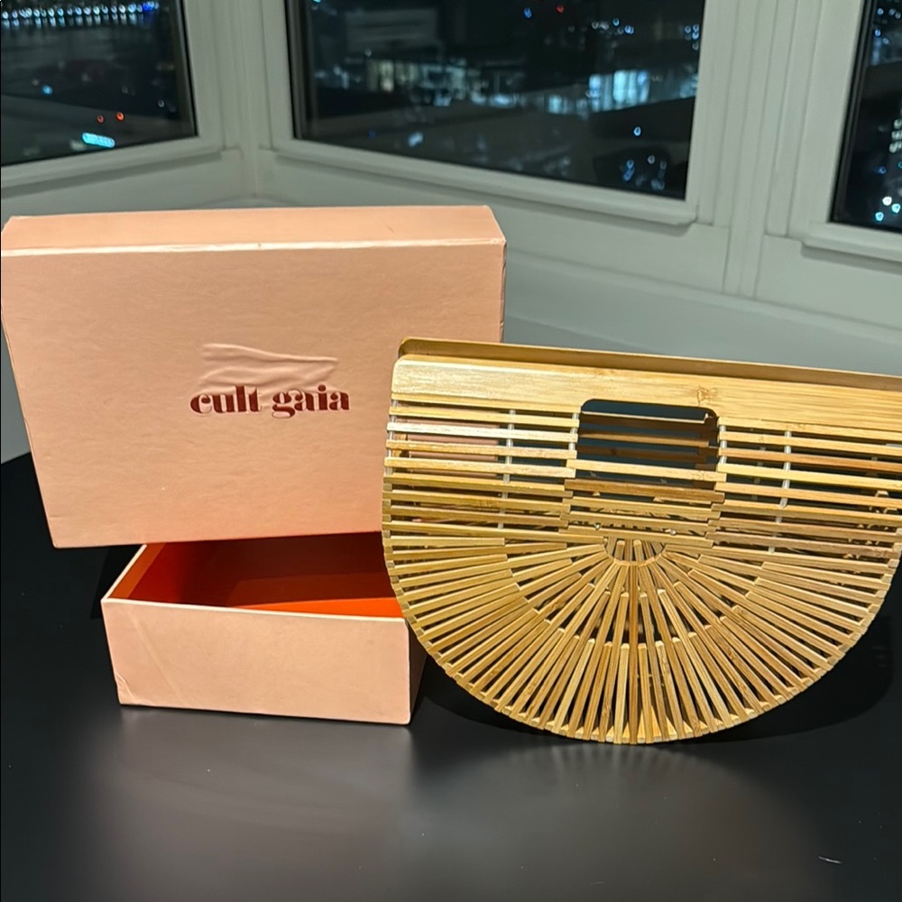Cult Gaia Bamboo Ark Bag